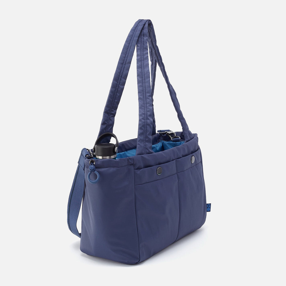 ALL IN ONE Tote in CaRefiber recycled nylon - Ocean | HOBO