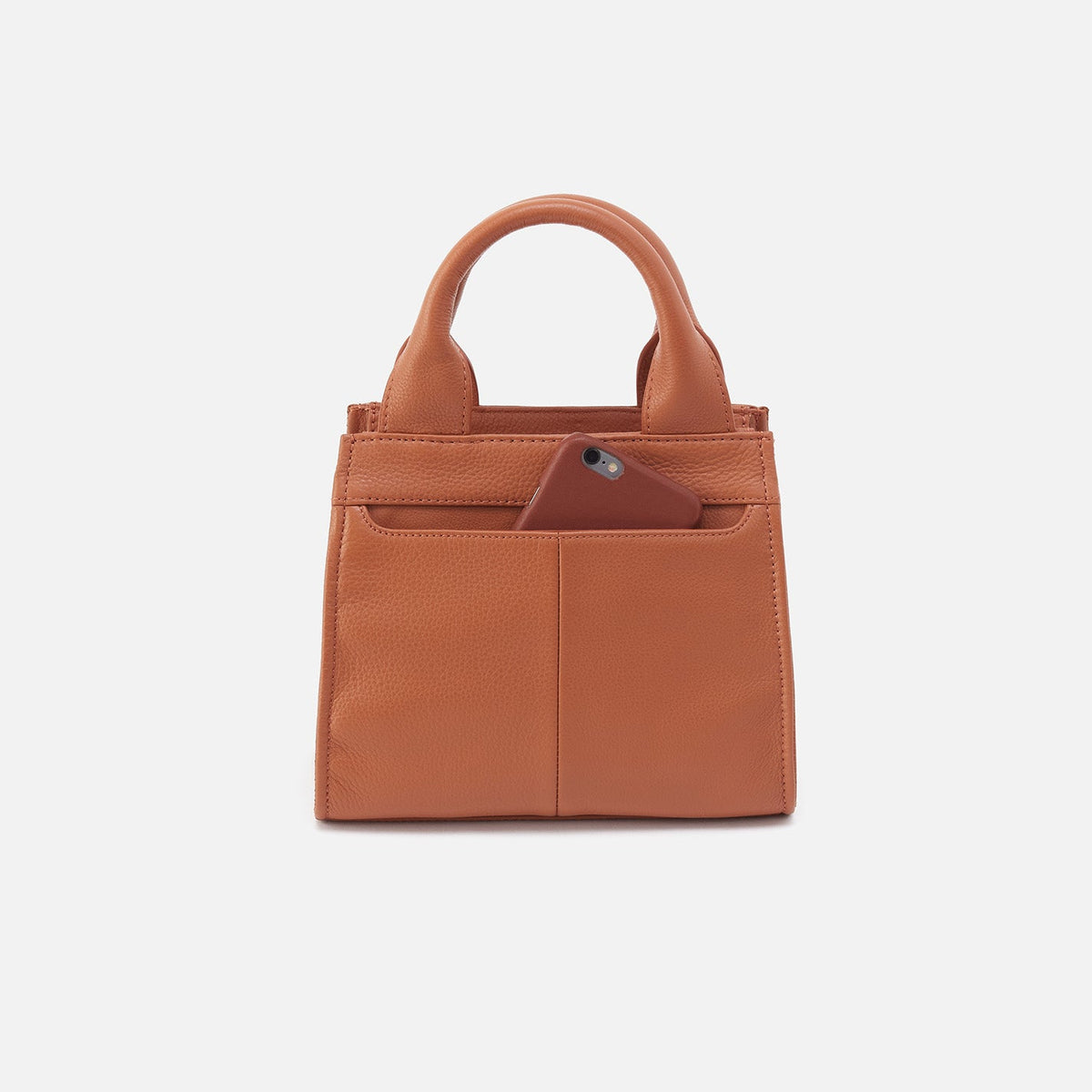Cass Small Tote In Pebbled Leather - Butterscotch | HOBO