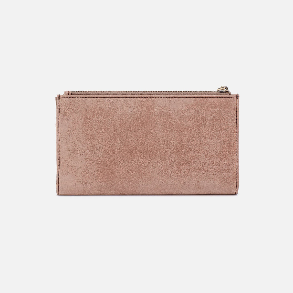 Jill Large Bifold Wallet In Buffed Leather - Hazel | HOBO