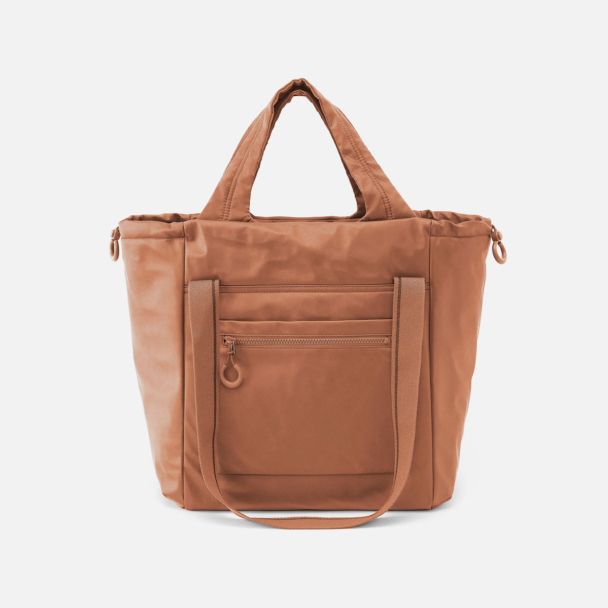 PLACES TO GO Tote in CaRefiber recycled nylon - Dune | HOBO