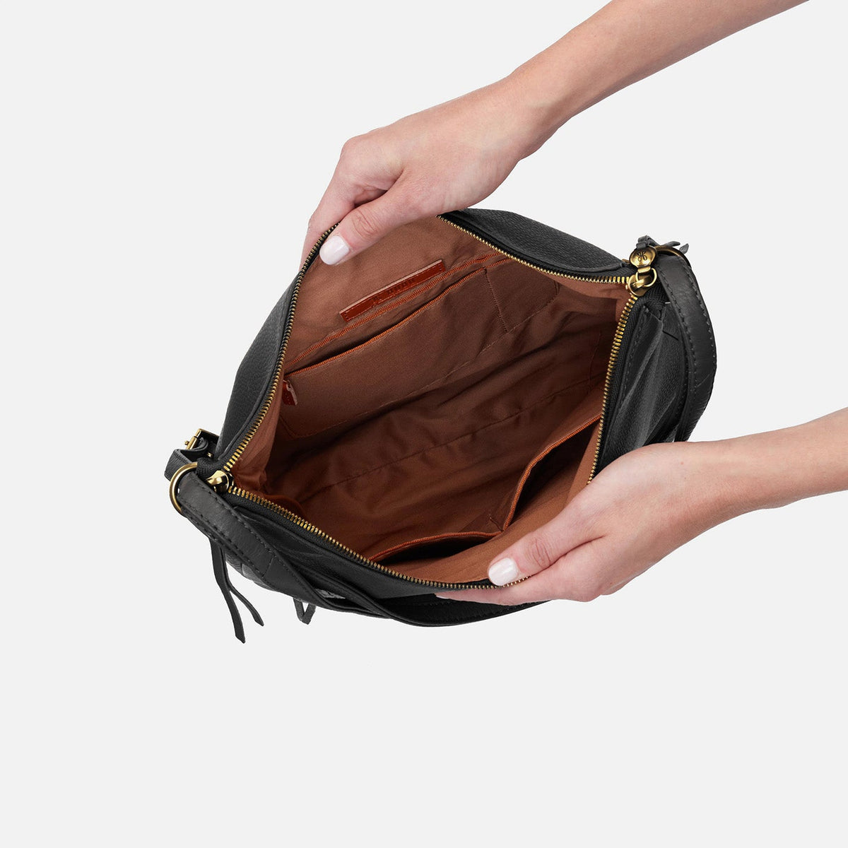 Merrin Convertible Backpack In Pebbled Leather - Black | HOBO