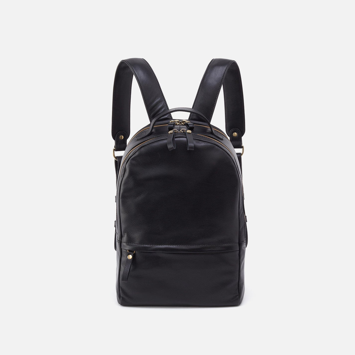 Maddox Backpack in Silk Napa Leather - Black | HOBO