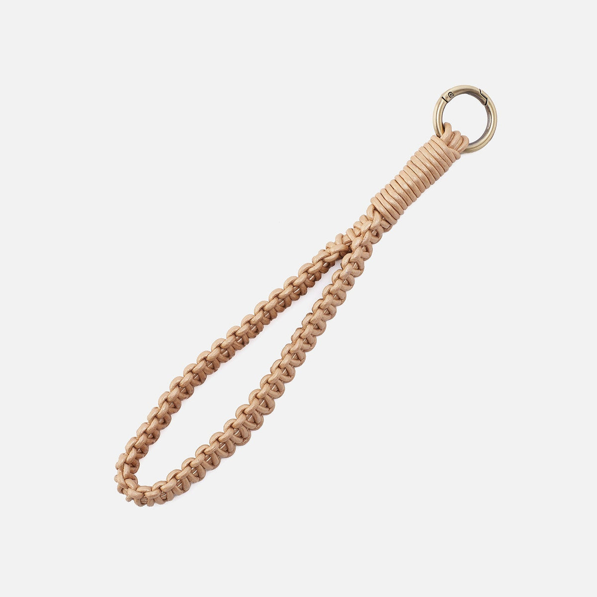 Leather Cord Strap In Coated Leather Cording - Golden | HOBO