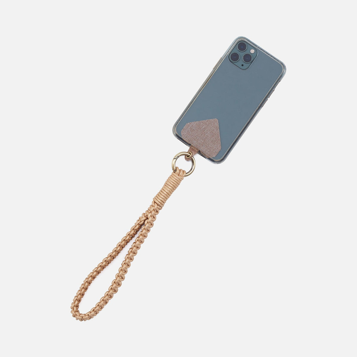 Leather Cord Strap In Coated Leather Cording - Golden | HOBO