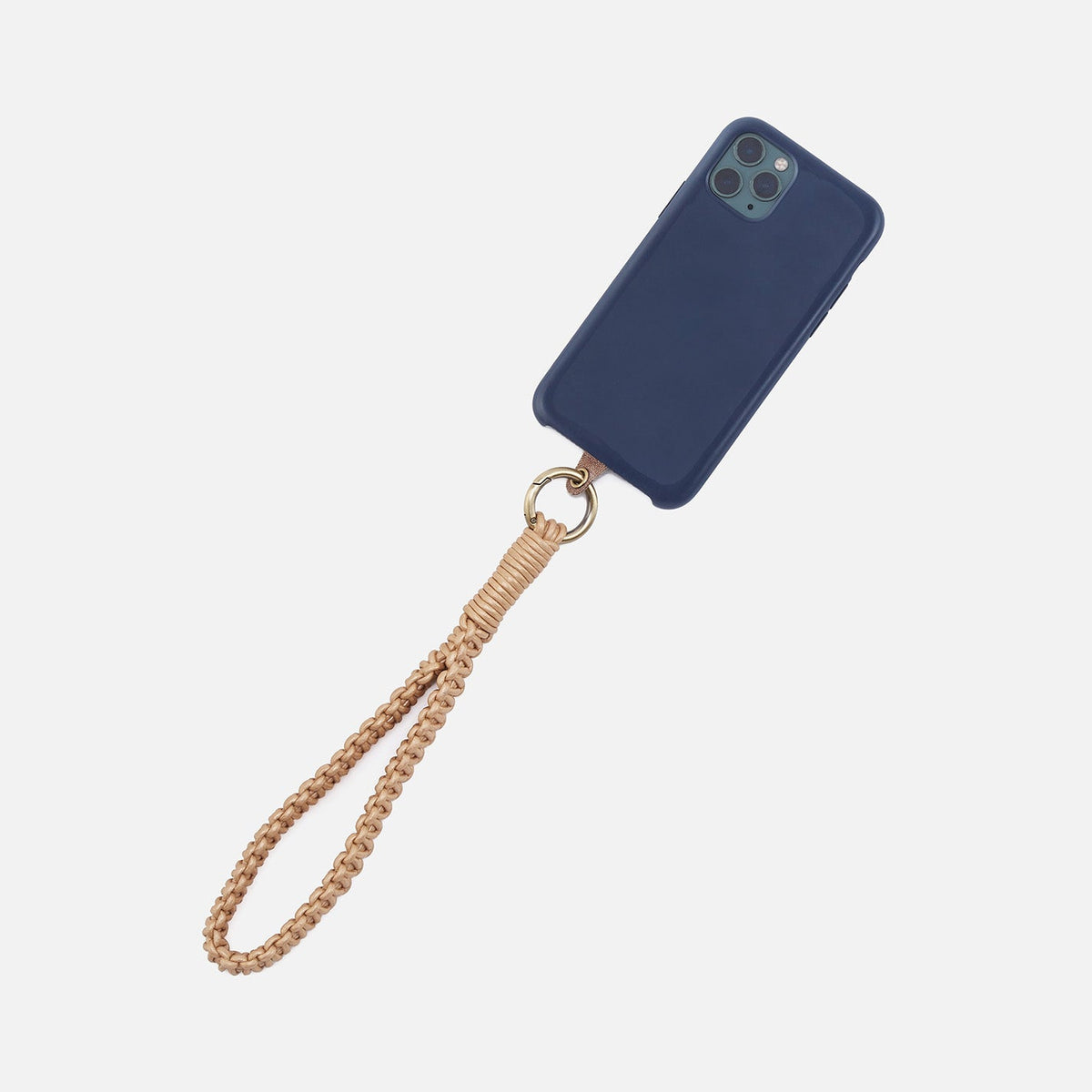Leather Cord Strap In Coated Leather Cording - Golden | HOBO
