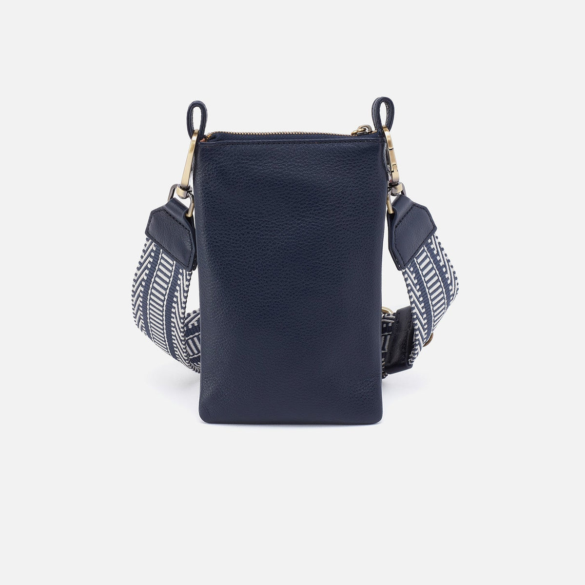 Cia Phone Crossbody in Pebbled Leather - Sapphire | HOBO
