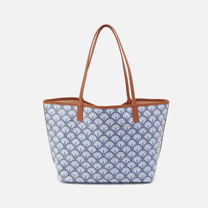 All That Tote In Coated Canvas - Soft Ocean | HOBO