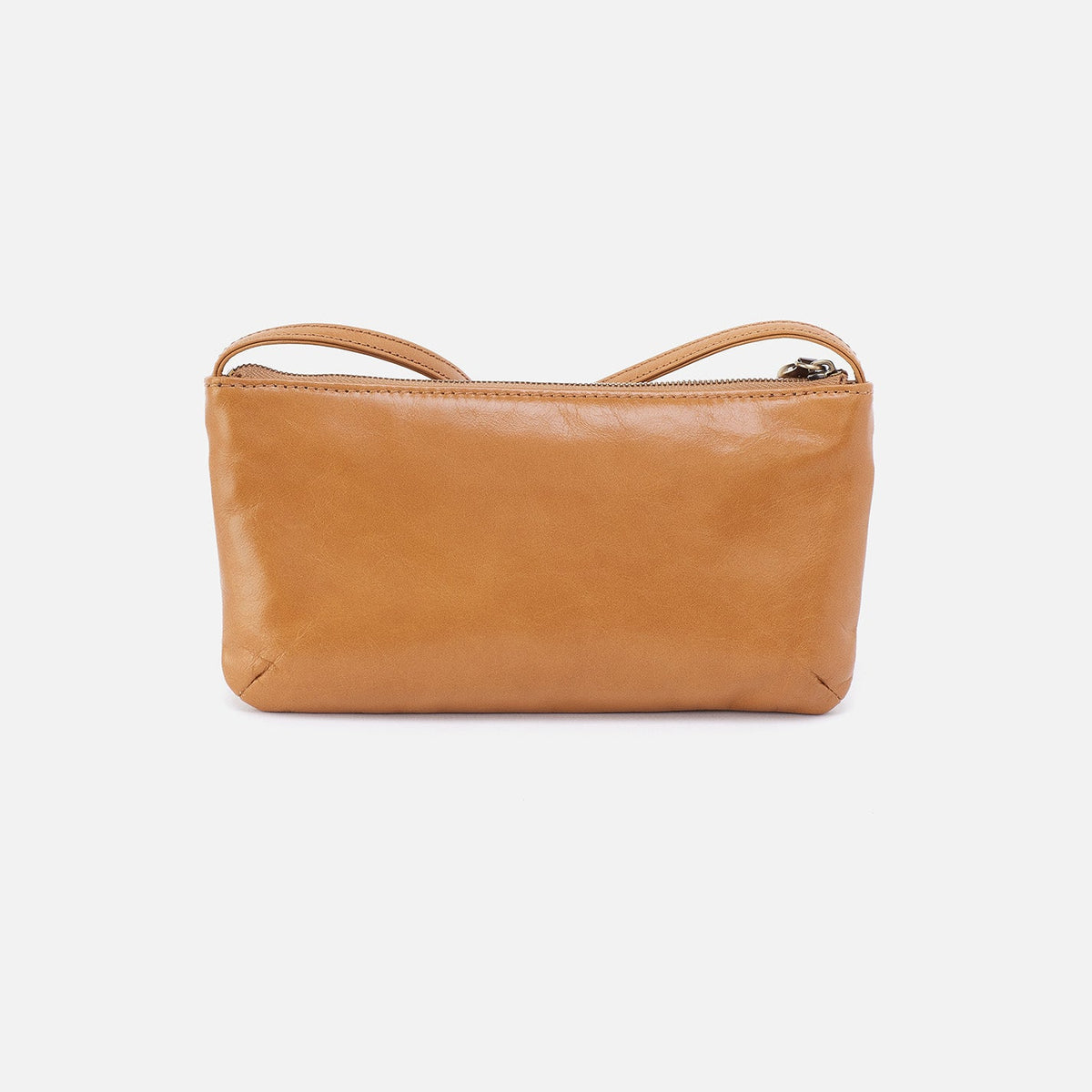 Cara Crossbody In Polished Leather - Natural | HOBO