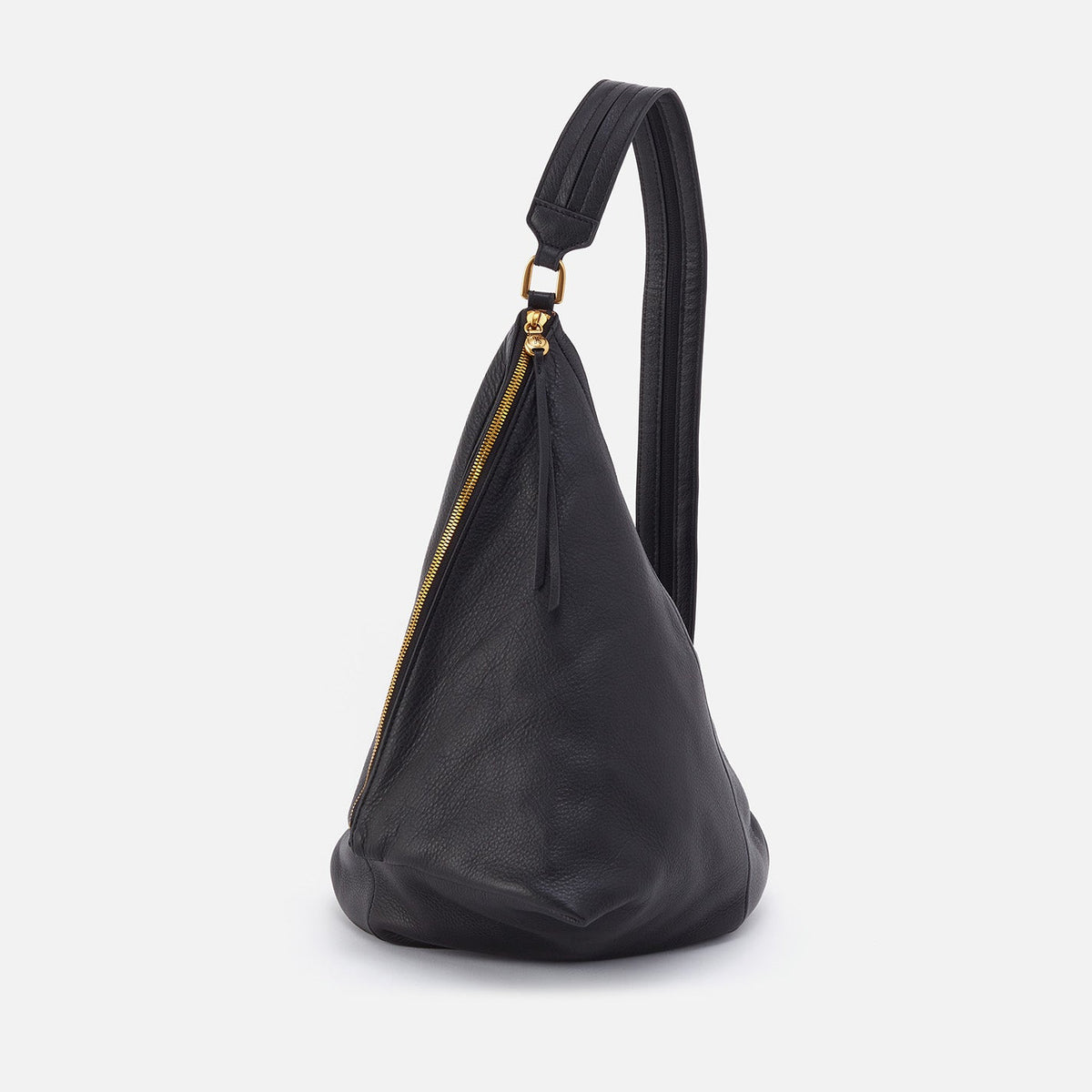Sway Convertible Sling In Pebbled Leather - Black | HOBO
