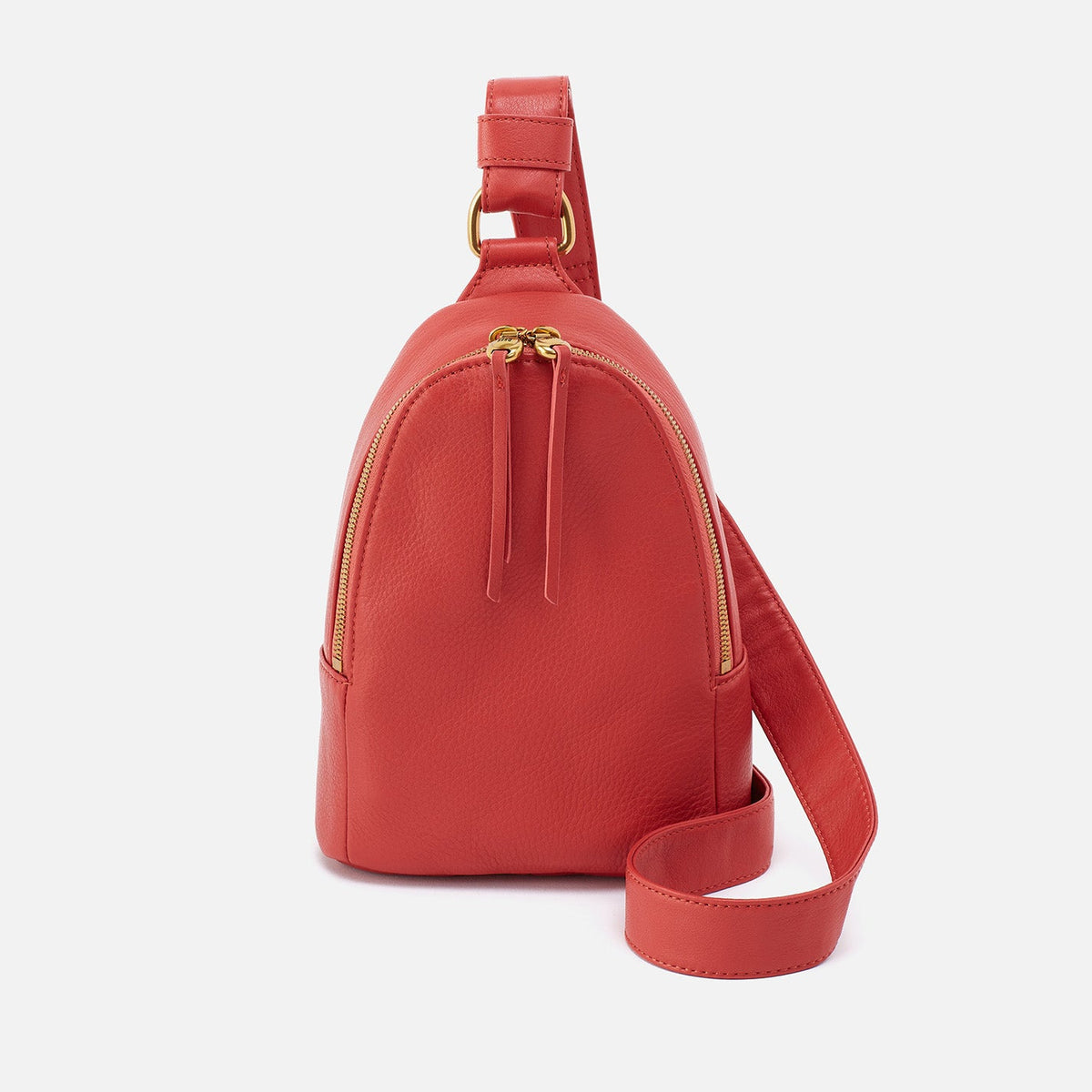 Fern Sling In Pebbled Leather - Red Clay | HOBO