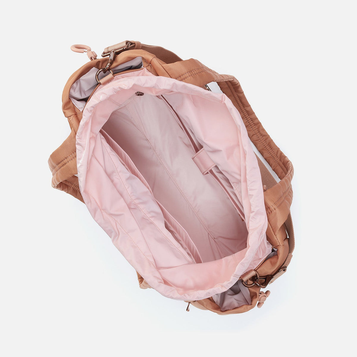 ALL IN ONE Tote in CaRefiber recycled nylon - Dune | HOBO