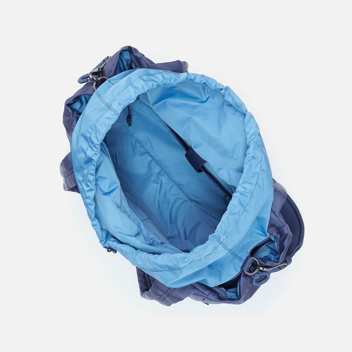 ALL IN ONE Tote in CaRefiber recycled nylon - Ocean | HOBO
