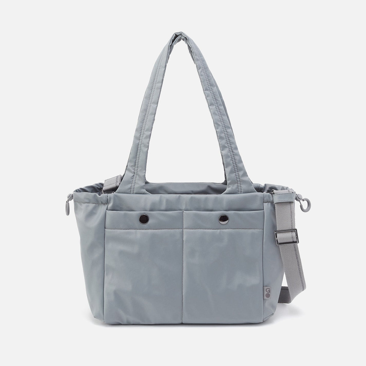 ALL IN ONE Tote in CaRefiber recycled nylon - Stone | HOBO