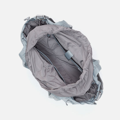 ALL IN ONE Tote in CaRefiber recycled nylon - Stone | HOBO