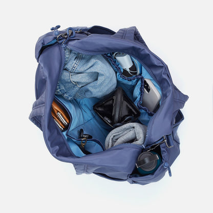 GET AWAY Duffle in CaRefiber recycled nylon - Ocean | HOBO