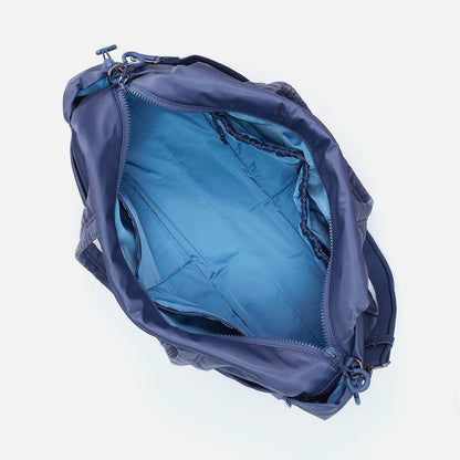 GET AWAY Duffle in CaRefiber recycled nylon - Ocean | HOBO