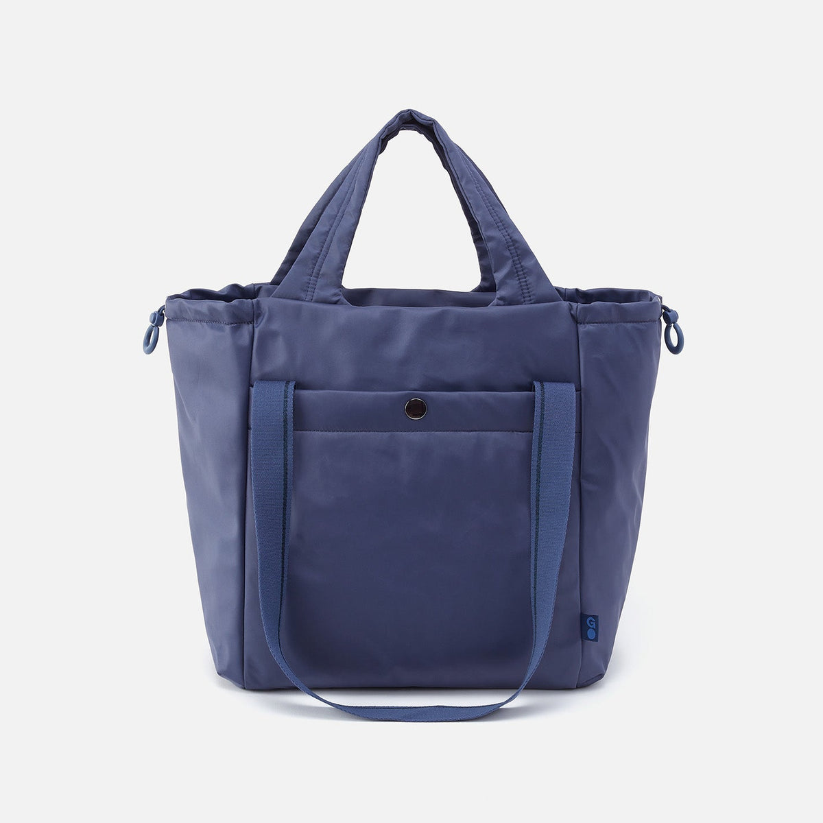 PLACES TO GO Tote in CaRefiber recycled nylon - Ocean | HOBO