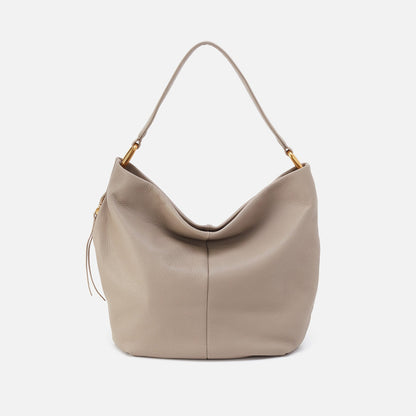 Harley Hobo In Pebbled Leather - Taupe | HOBO