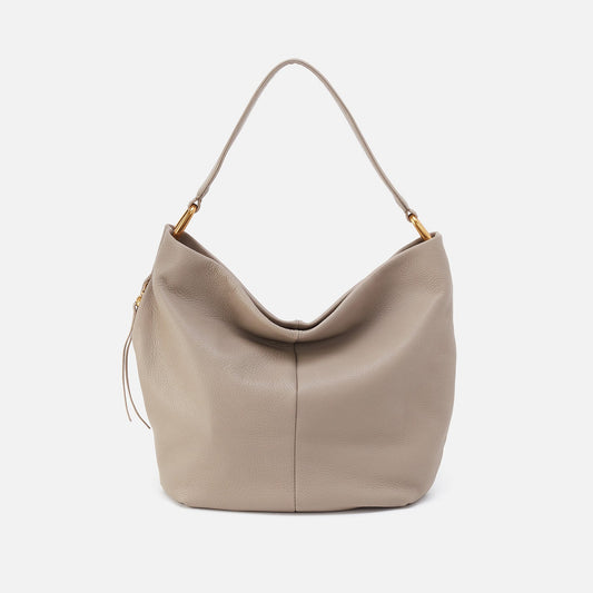 Harley Hobo In Pebbled Leather - Taupe | HOBO