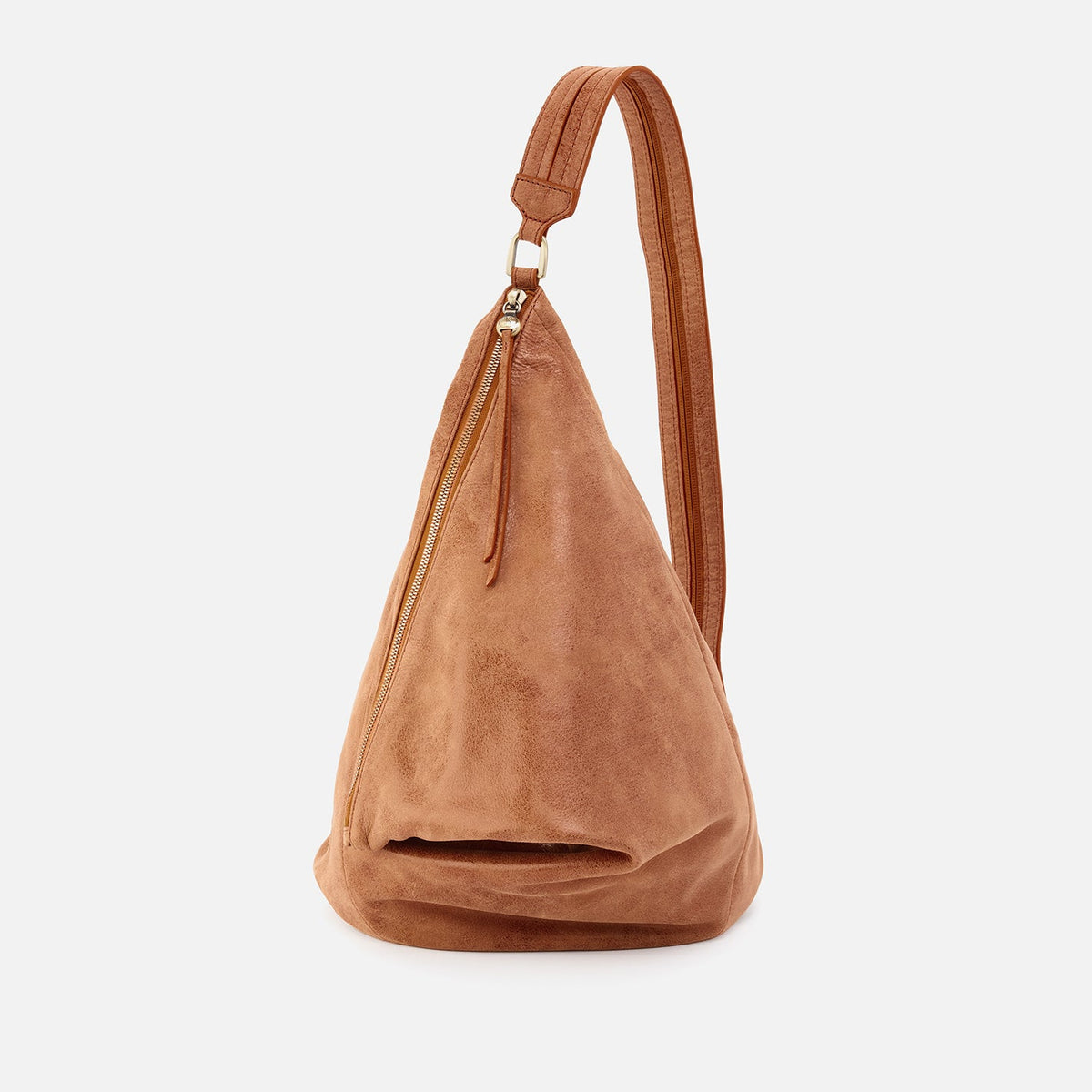 Sway Convertible Sling In Buffed Leather - Whiskey | HOBO