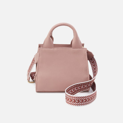 Cass Small Tote In Pebbled Leather - Blush | HOBO