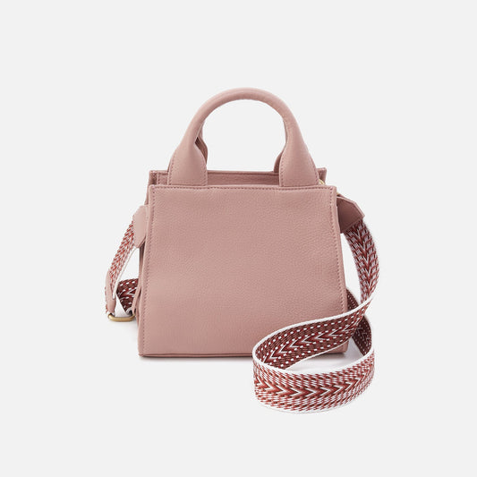 Cass Small Tote In Pebbled Leather - Blush | HOBO