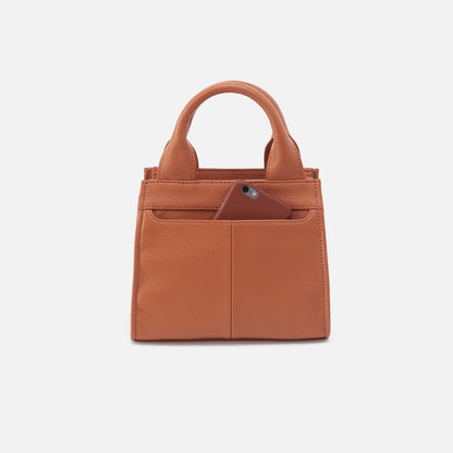 Cass Small Tote In Pebbled Leather - Butterscotch | HOBO