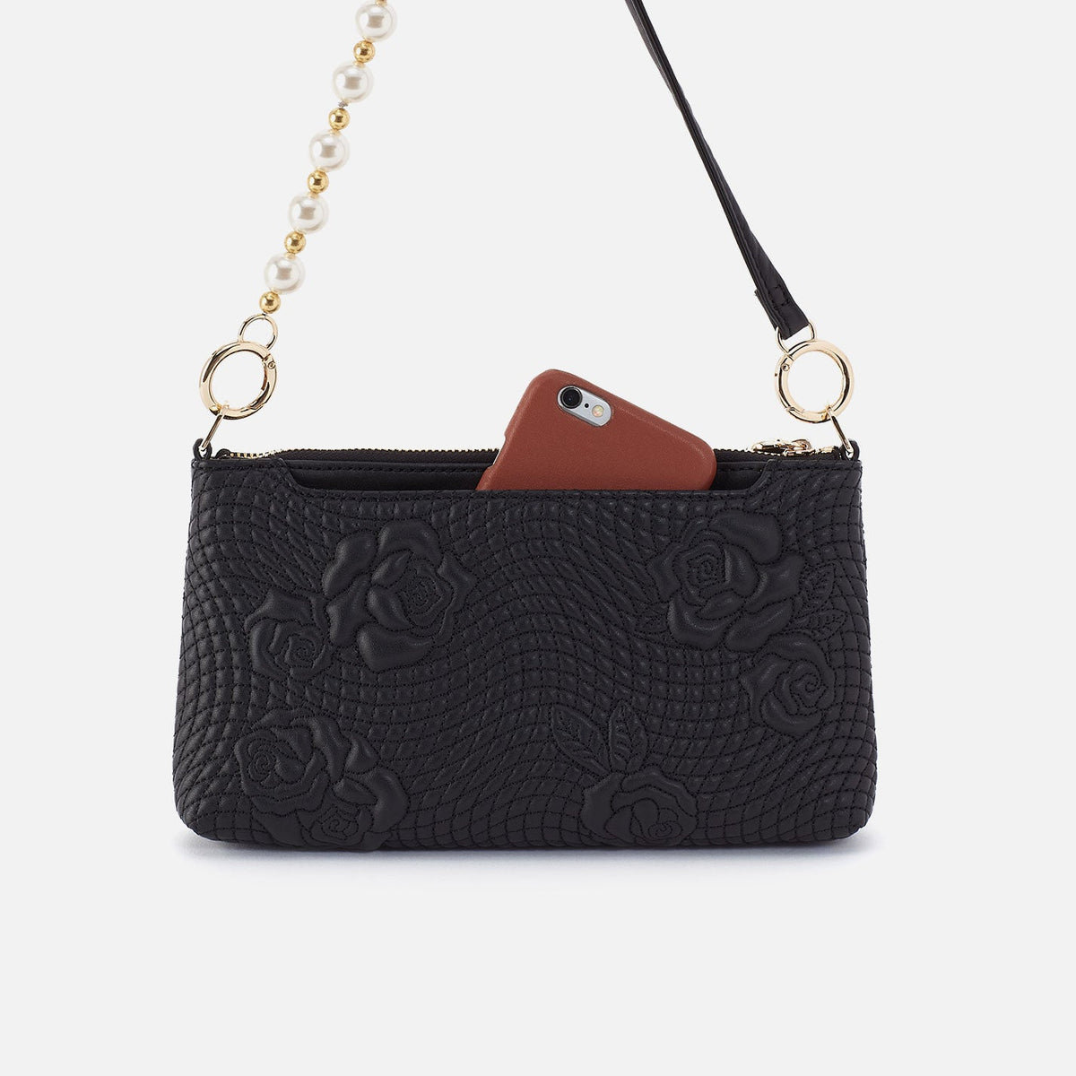 Darcy Crossbody In Smooth Leather - Black | HOBO
