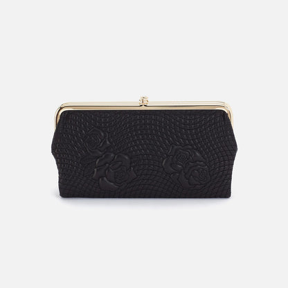 Lauren Clutch-Wallet In Smooth Leather - Black | HOBO