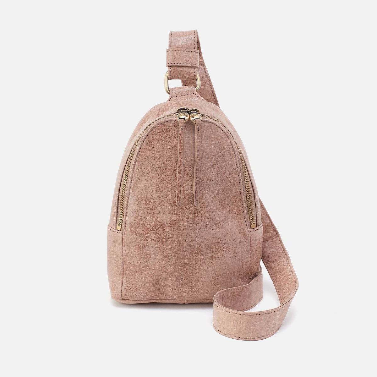 Fern Sling In Buffed Leather - Hazel | HOBO