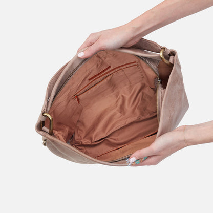 Harley Hobo In Buffed Leather - Hazel | HOBO