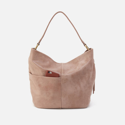 Harley Hobo In Buffed Leather - Hazel | HOBO