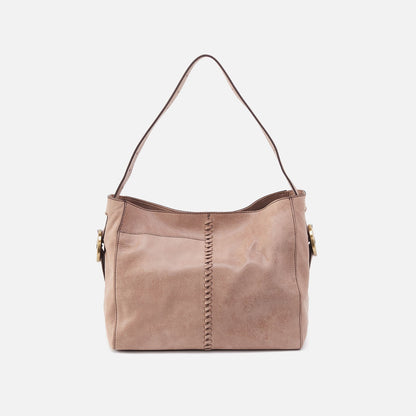 Render Shoulder Bag In Buffed Leather - Hazel | HOBO