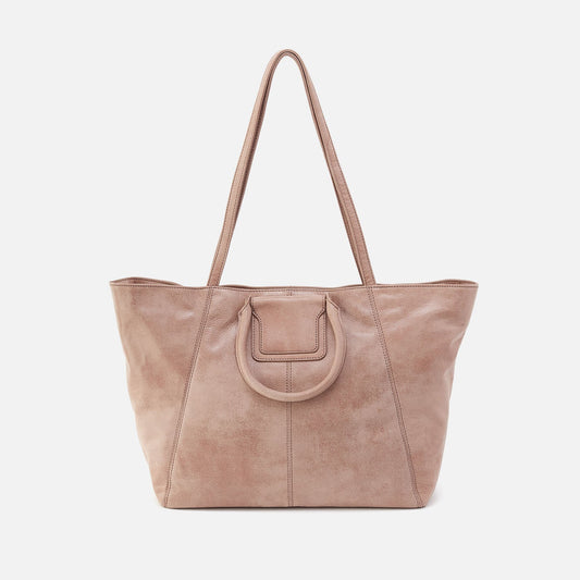 Sheila East-West Tote In Buffed Leather - Hazel | HOBO