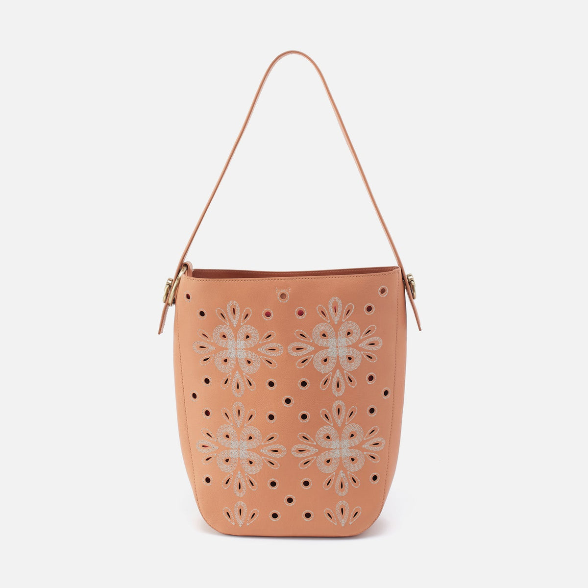 Catalina Hobo In Smooth Leather - Doe | HOBO