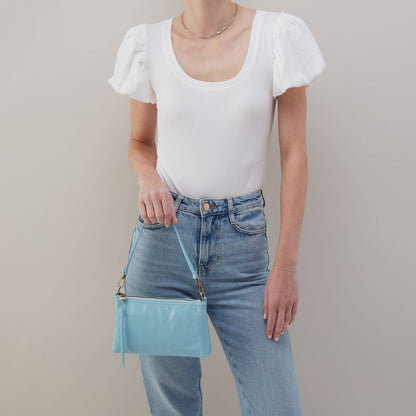 Darcy Crossbody In Polished Leather - Stratosphere | HOBO