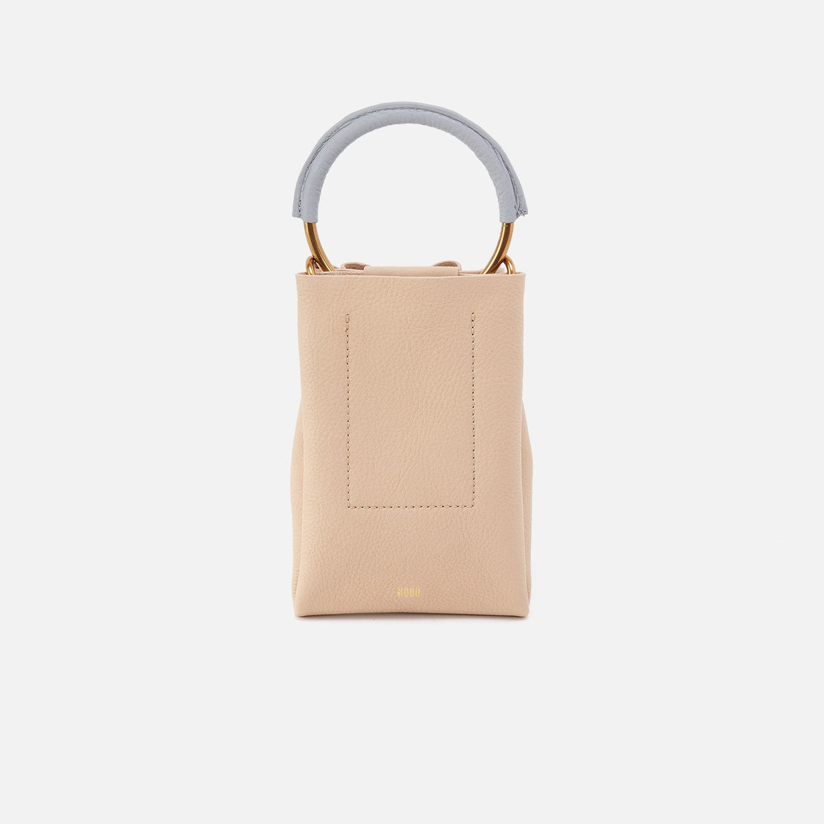 Eden Phone Crossbody In Pebbled Leather - Linen | HOBO