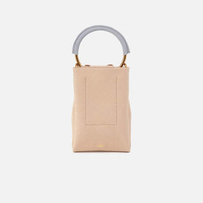 Eden Phone Crossbody In Pebbled Leather - Linen | HOBO