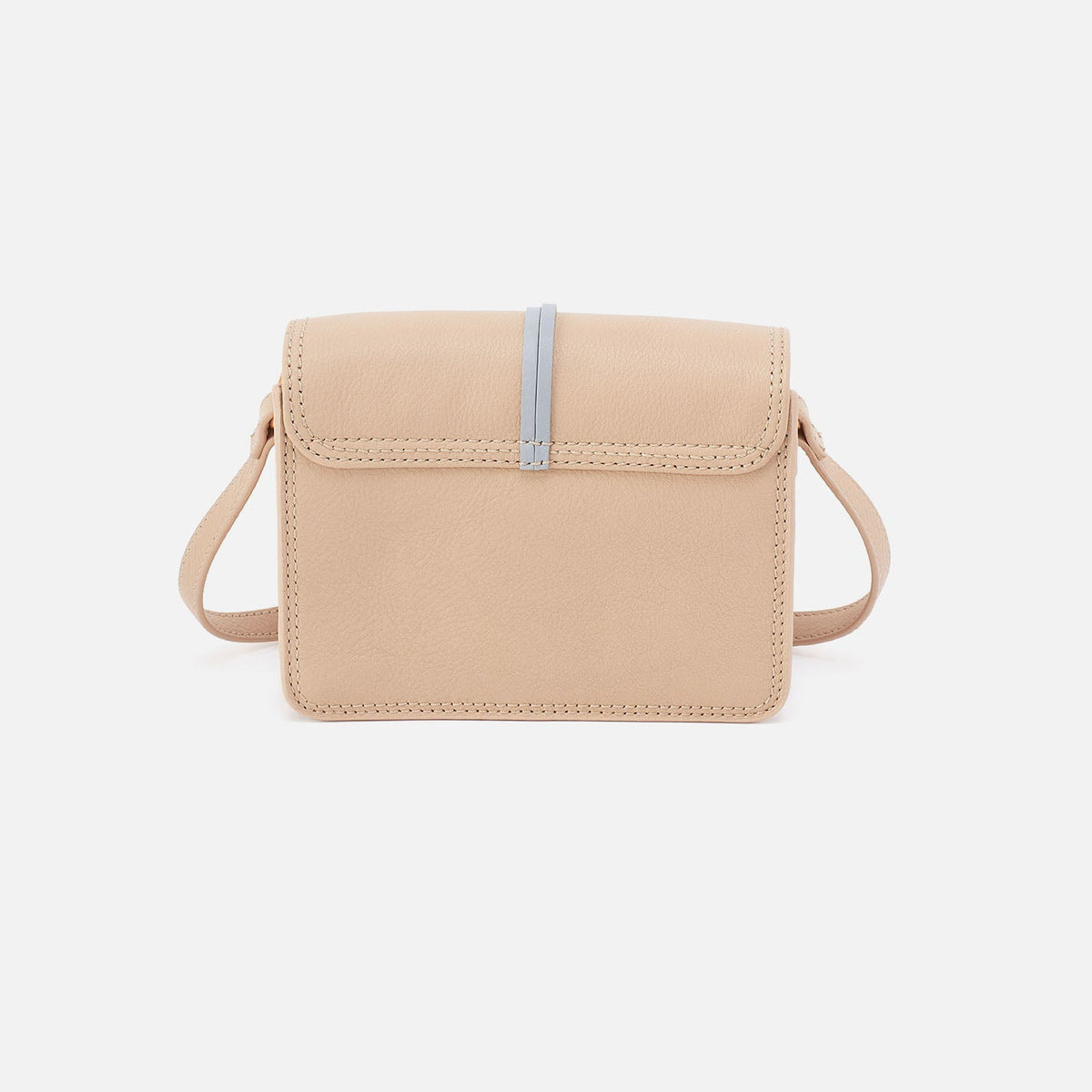 Eden Small Crossbody In Pebbled Leather - Linen | HOBO