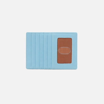 Euro Slide Card Case In Polished Leather - Stratosphere | HOBO
