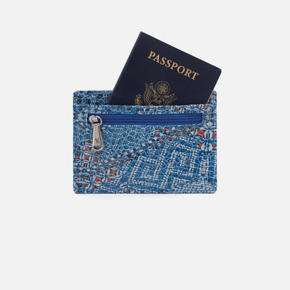 Euro Slide Card Case In Printed Leather - Boho Bandana | HOBO