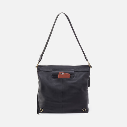 Grant Backpack In Pebbled Leather - Black | HOBO