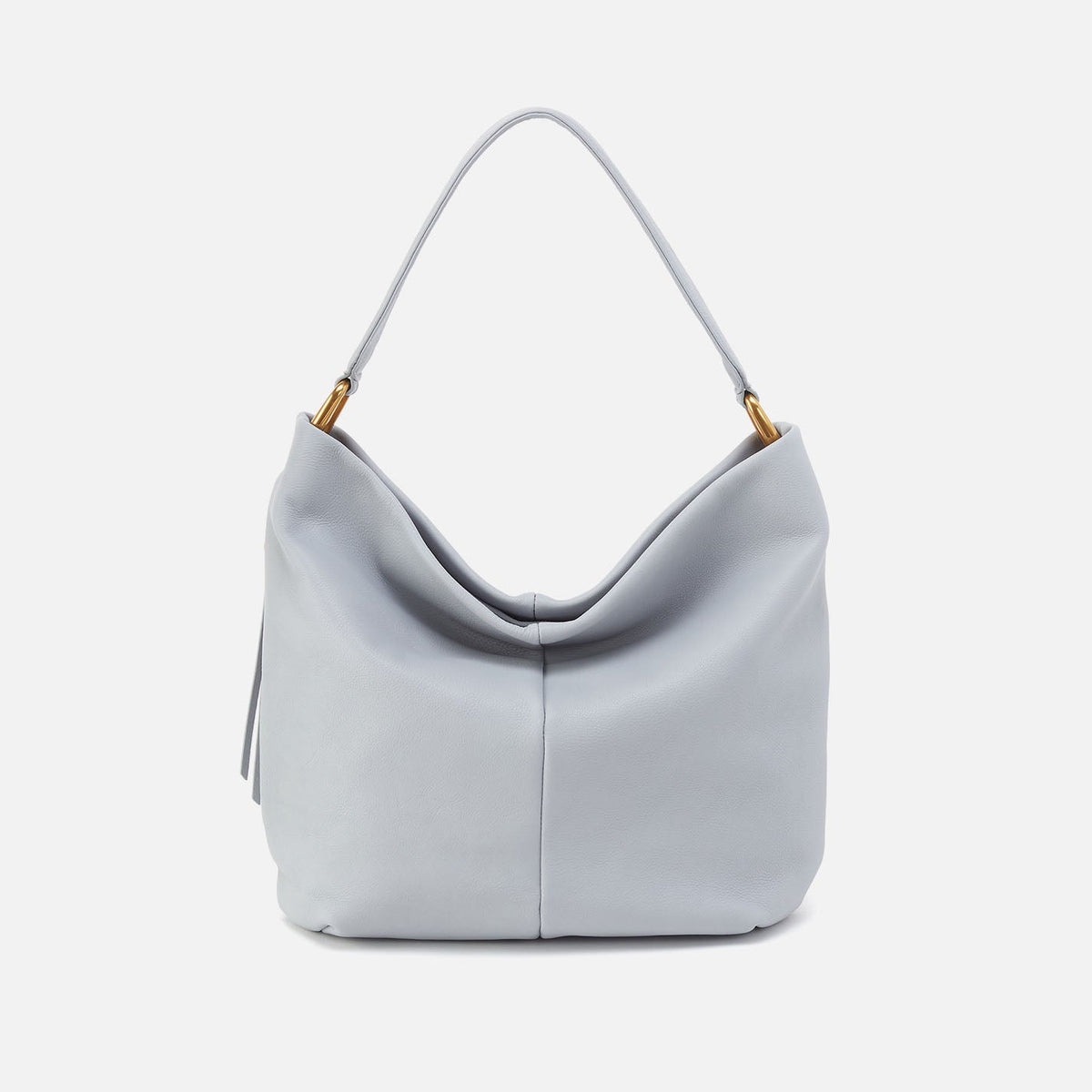 Harley Hobo In Pebbled Leather - Blue Pearl | HOBO