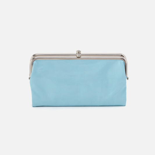 Lauren Clutch-Wallet In Polished Leather - Stratosphere | HOBO