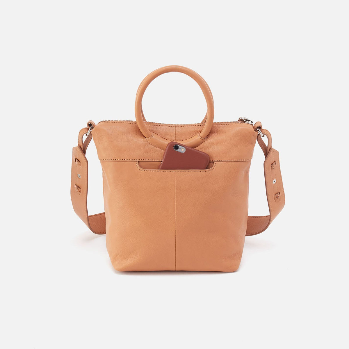 Maggie Crossbody In Smooth Leather - Doe | HOBO