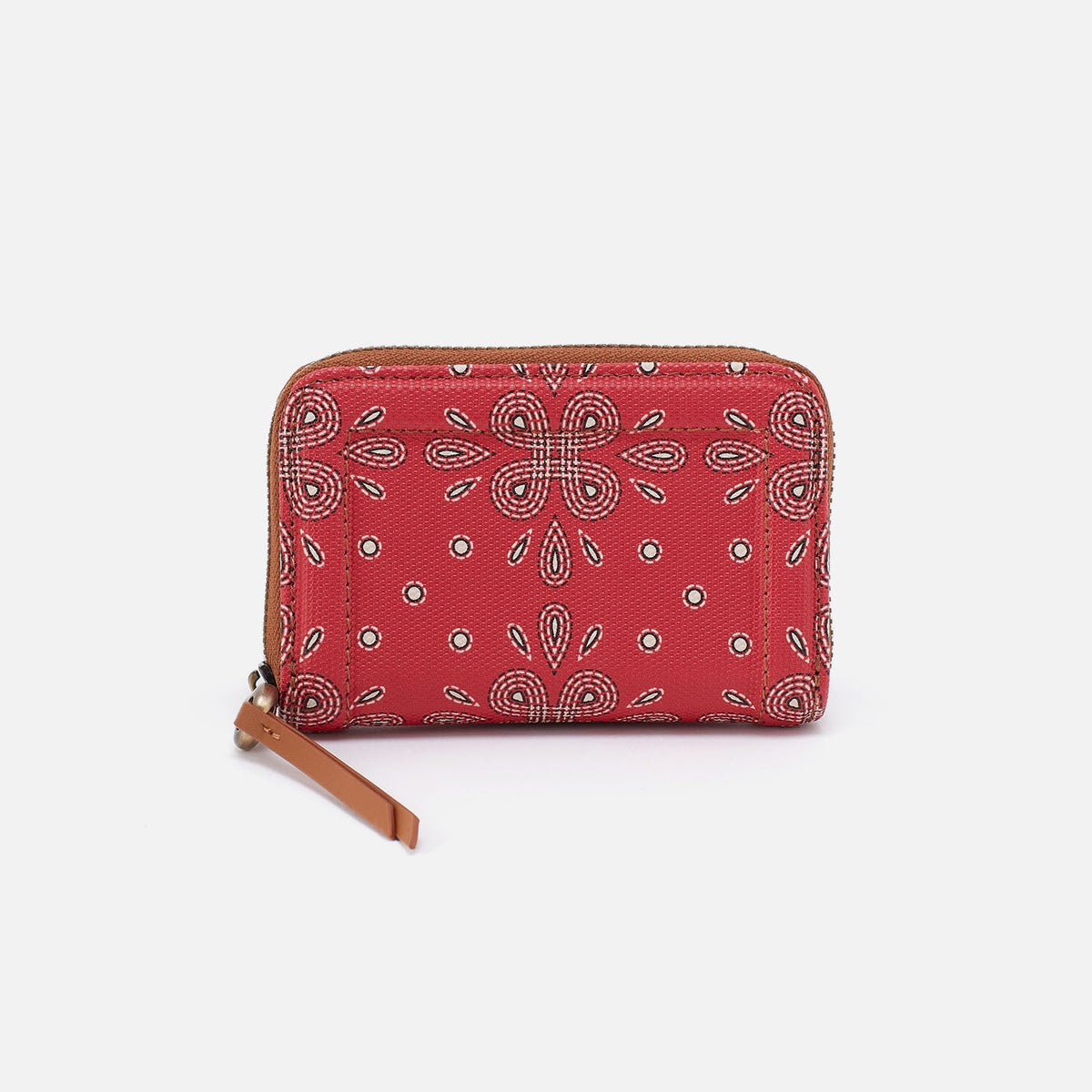 Soma Small Wallet In Coated Canvas - Red Journey Bandana | HOBO