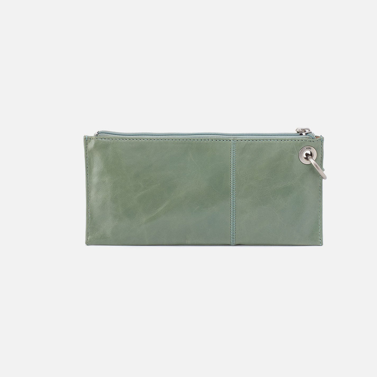 Vida Wristlet In Polished Leather - Jade | HOBO
