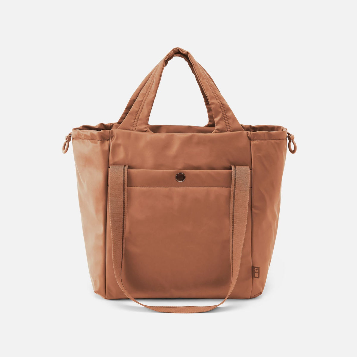 PLACES TO GO Tote in CaRefiber recycled nylon - Dune | HOBO