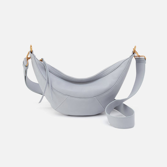 Carmen Sling In Pebbled Leather - Blue Pearl | HOBO
