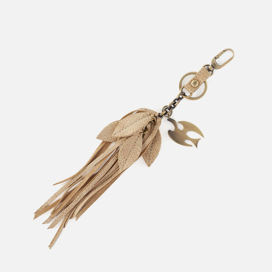 Dove Love Charm in Buffed Leather - Gold | HOBO